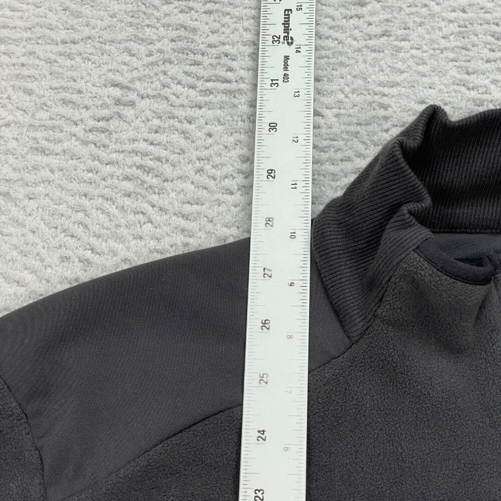 Figs On Shift Fleece Jacket Men's Size XL Full Zip Gray Scrubs MXXOW1007 - Picture 3 of 7
